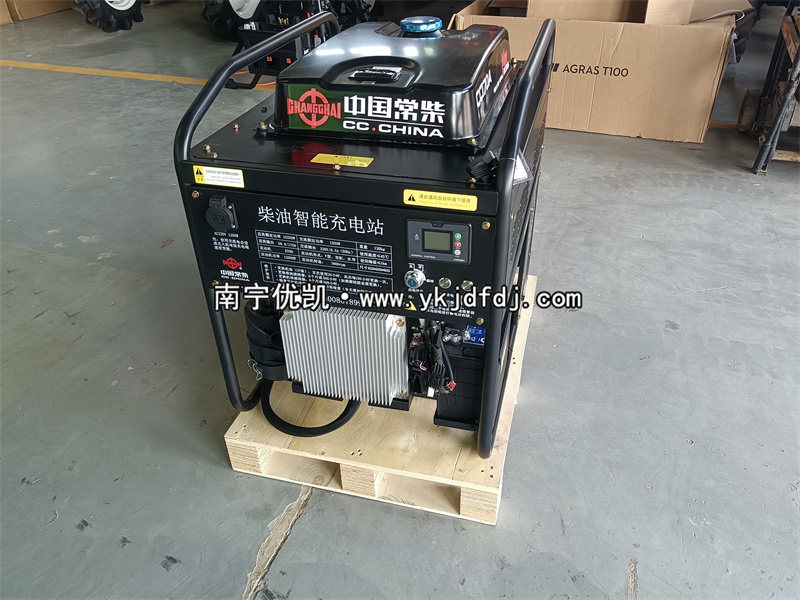 2025年9月6日，客戶自提無人機(jī)充電發(fā)電機(jī) 常柴12kw柴油發(fā)電機(jī)組